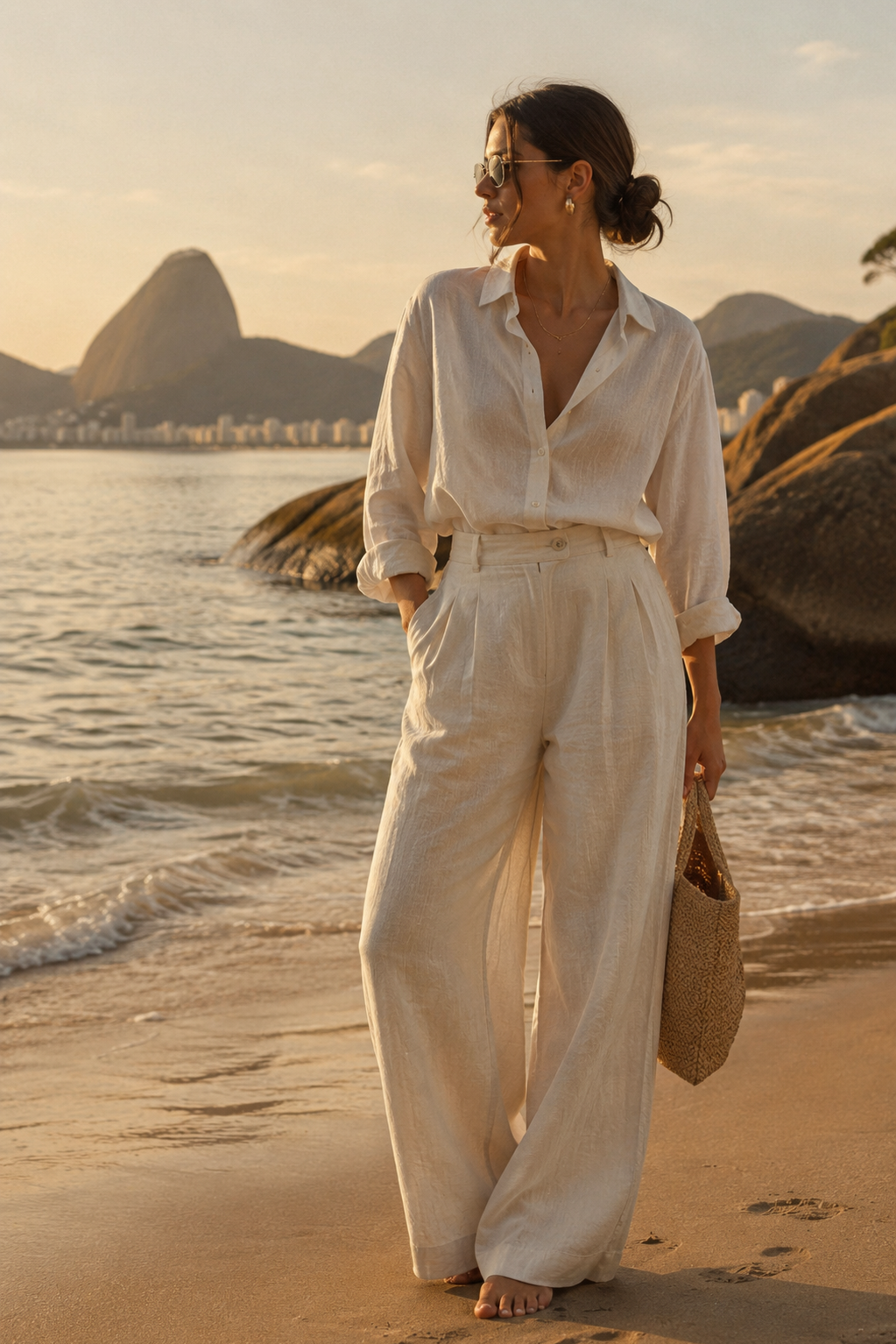 Camisa A Origem — Linho Premium — Voobel
