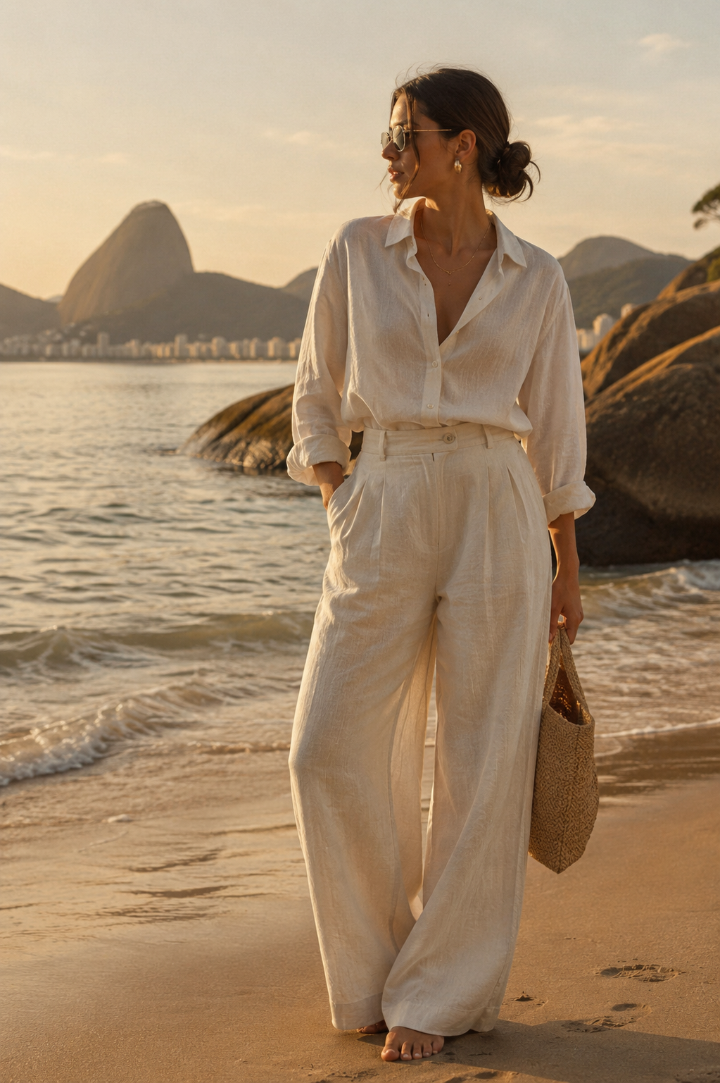 Camisa A Origem — Linho Premium — Voobel